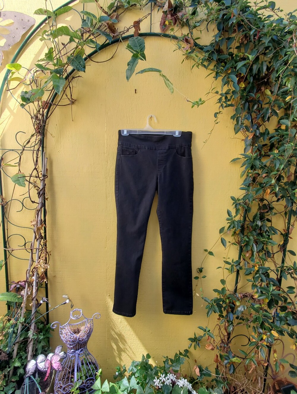 Gloria Vanderbilt Black Skinny Stretch Jeans